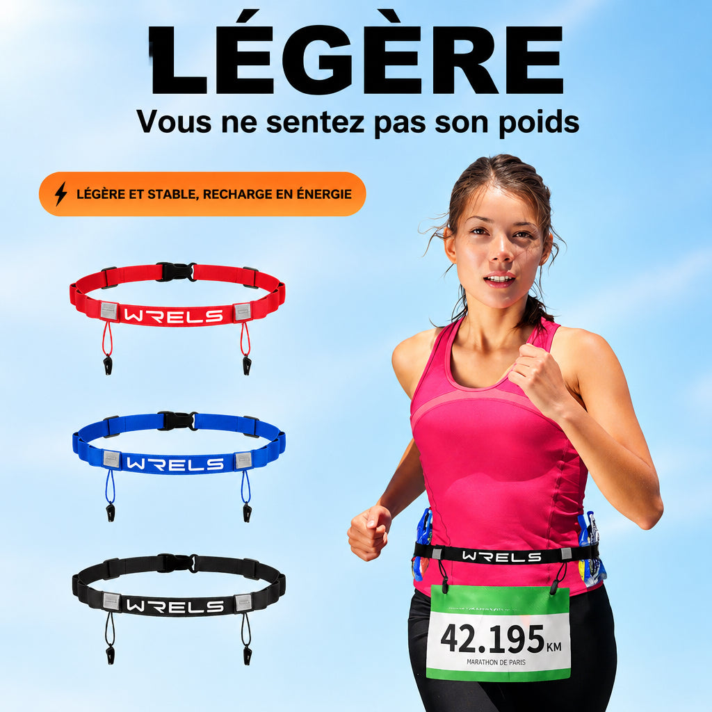 Ceinture porte-dossard et porte-gels, vue 6
