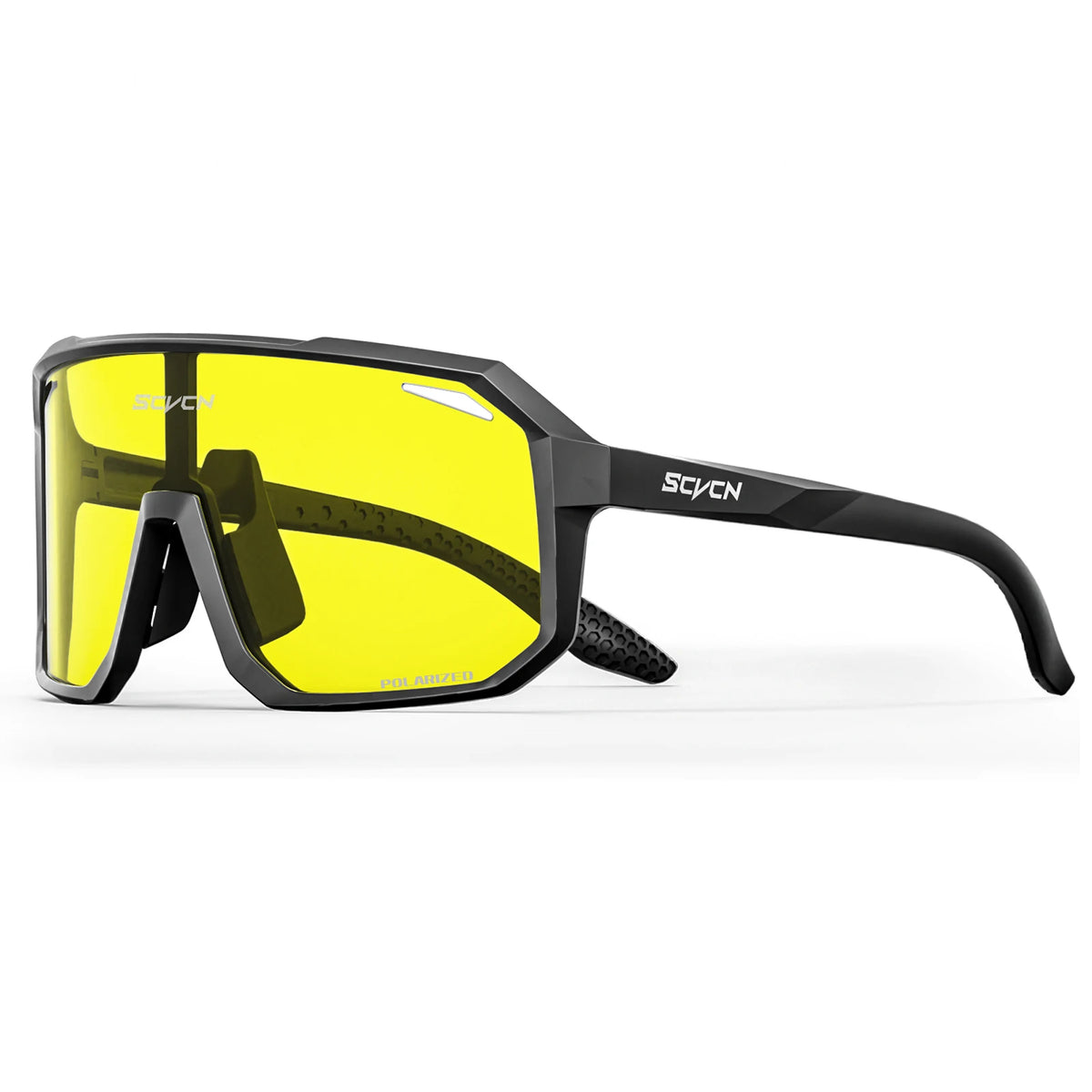 Lunettes polarisées à verres jaunes