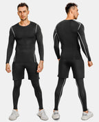 Ensemble de compression homme, vue 2