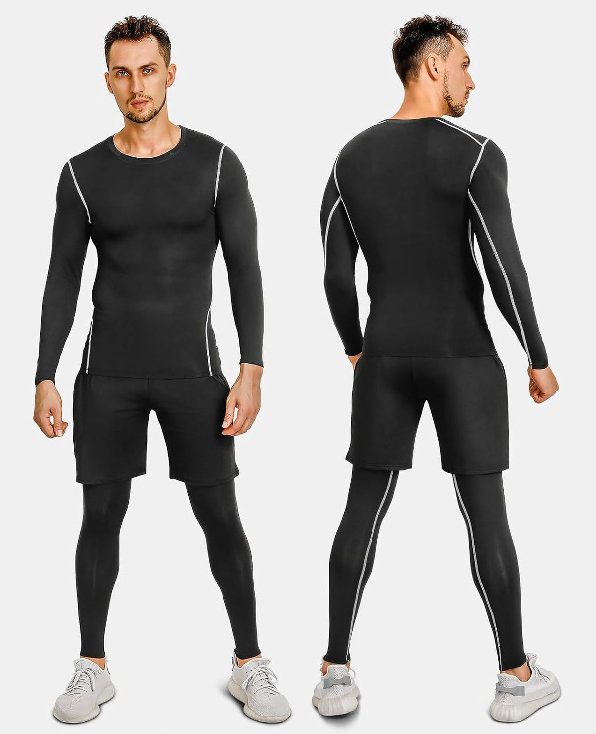 Ensemble de compression homme, vue 2