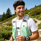 Kit réfléchissant gilet, bandeau et bracelet, vue 2