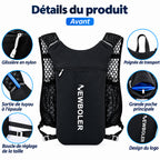 Gilet d'hydratation trail, vue 5